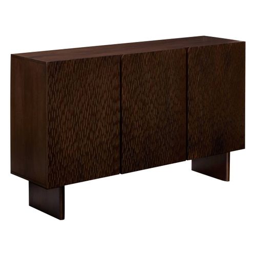 Buffet 3 Portes Nyero 90x150cm Marron