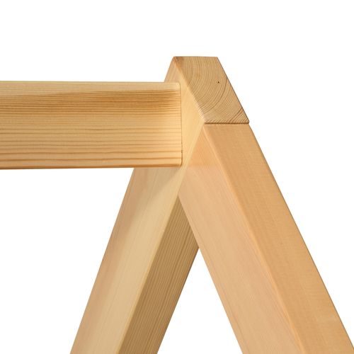 Lit cabane avec 2 tiroirs BOSCO pin