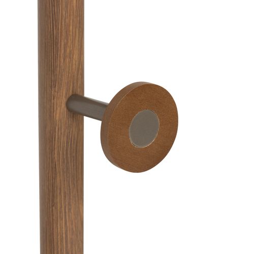 Porte-manteaux H. 175 cm COME Marron
