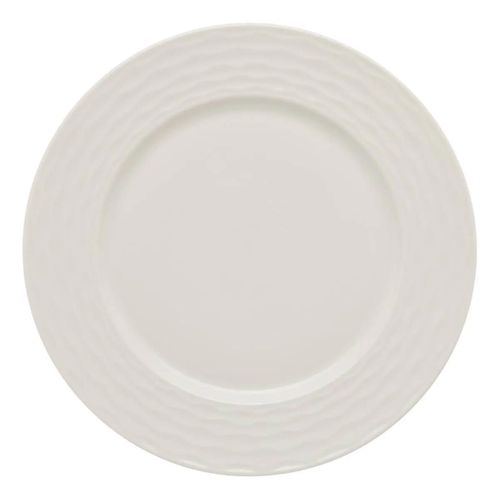 Service De Table 12 Pièces "paloma" 27cm Blanc