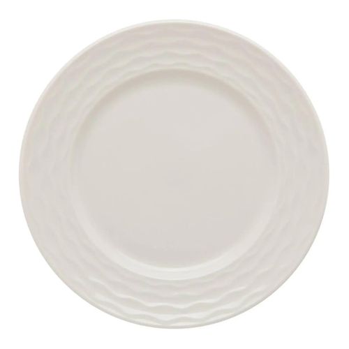 Service De Table 12 Pièces "paloma" 27cm Blanc