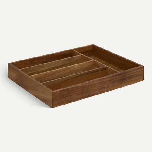 Range-couverts Tidy Smart Acacia L35cm