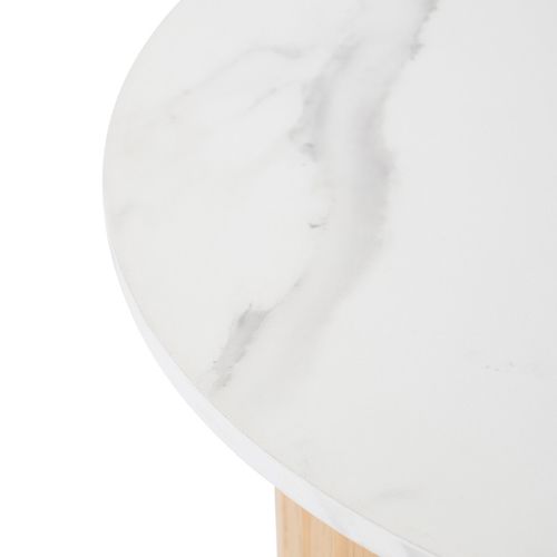 Table Basse D45 Homelya Effet Marbre