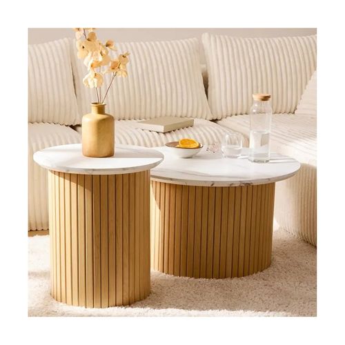 Table Basse D45 Homelya Effet Marbre