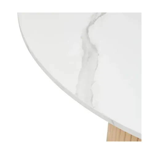 Table à Manger D110 Homelya Effet Marbre