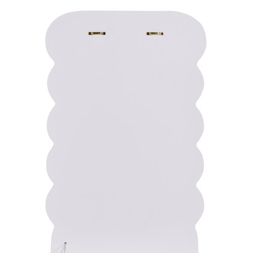 Miroir néon LED H. 60 cm LILA Multicolore vue de derrière