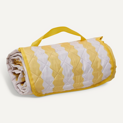 Couverture Pour Pique-nique Jaune 140x175cm