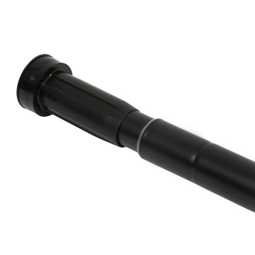 Tringle De Douche Extensible Noir 250cm