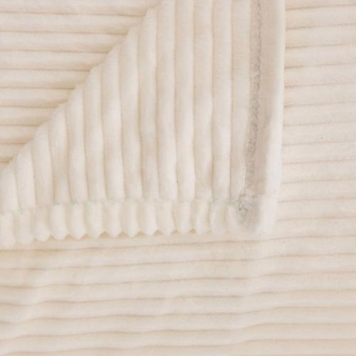 Plaid 220x240 cm ARUM Ivoire vue détaillée