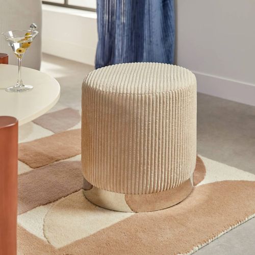 Pouf Sylia Ivoire
