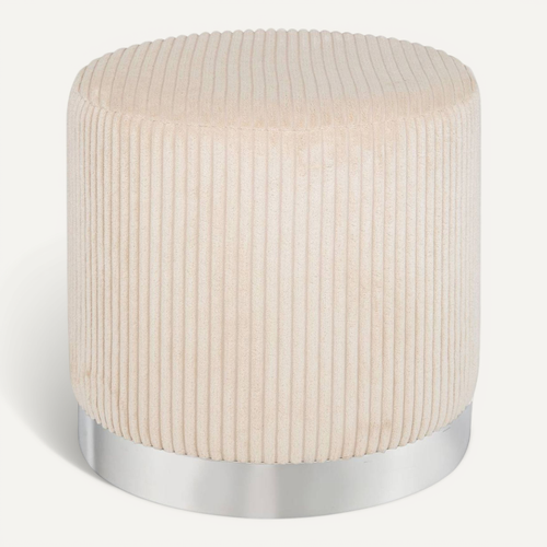 Pouf Sylia Ivoire