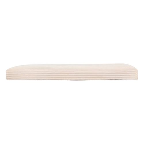 Pouf Pliant Double Arum Côtelé 76 X 38 Cm Ivoire