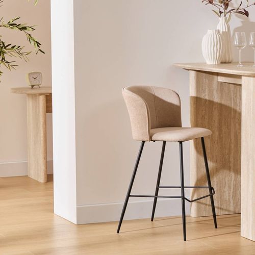 Tabouret De Bar Jasny Haut Beige