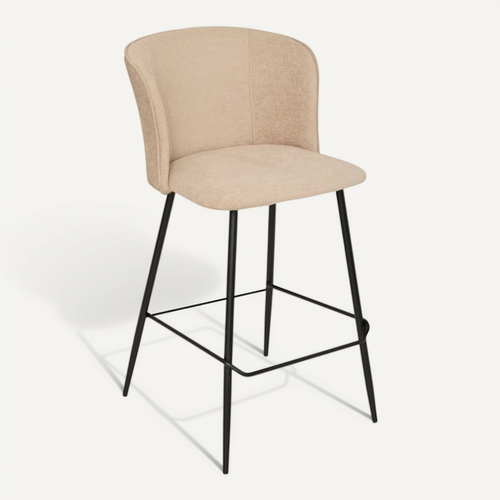 Tabouret De Bar Jasny Haut Beige