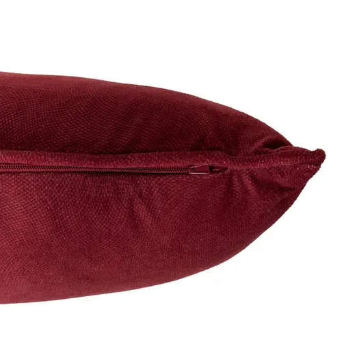 Coussin Lilou Rouge Grenat 50x30cm
