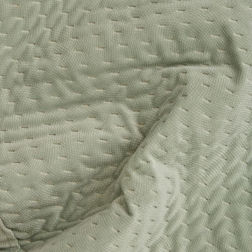 Dessus de lit 240x260+2 taies LILOU Céladon vue détaillée