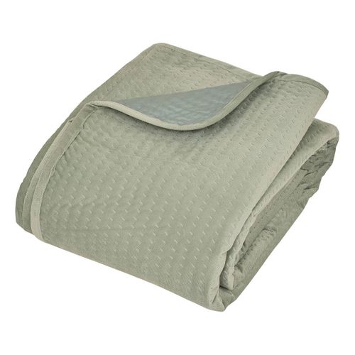 Dessus de lit 240x260+2 taies LILOU Céladon