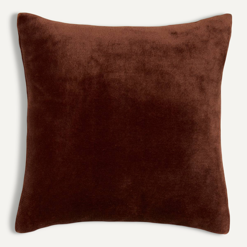 Coussin Ollis Marron Tonka 38x38cm