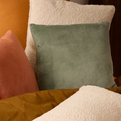 Coussin Ollis Vert Céladon 38x38cm