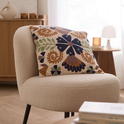 Coussin 45x45 cm HARY ROMANTIQUE Multicolore. vue d'ambiance 1