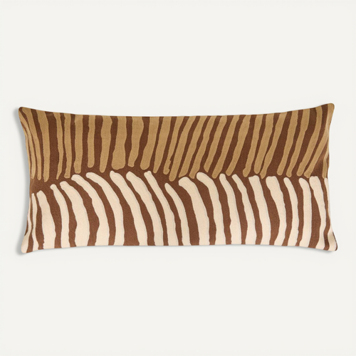 Coussin Hary Marron 75x35cm