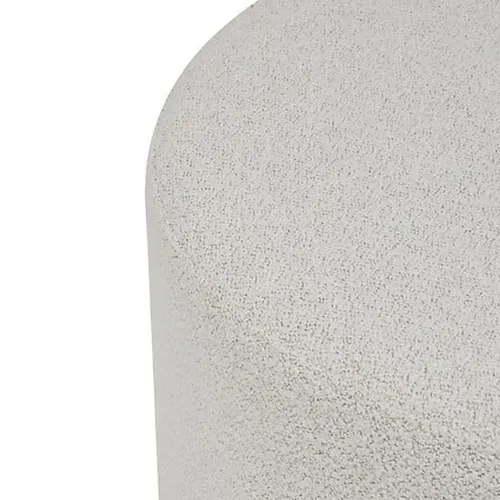 Pouf XL En Bouclette Nesky - Blanc