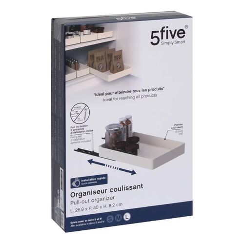 Organiseur Coulissant Stora L40cm Beige