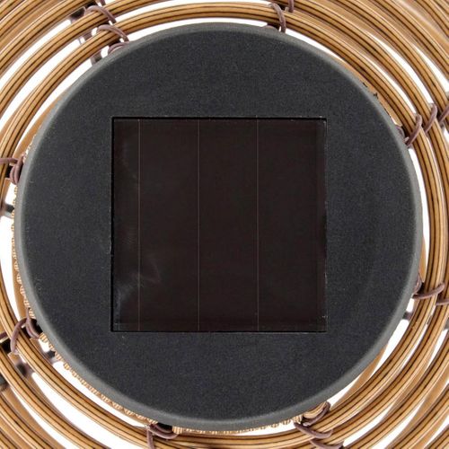 Balise Solaire D'extérieur "cuba" 65cm Beige