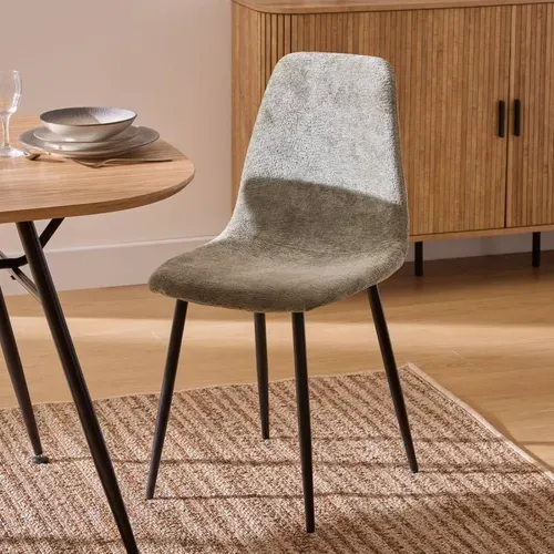 Chaise Tissu Chenille Tyka Kaki