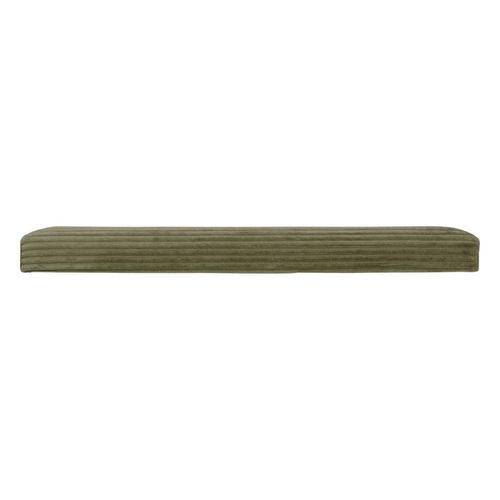 Pouf Pliant Double Arum Côtelé 76 X 38 Cm Kaki