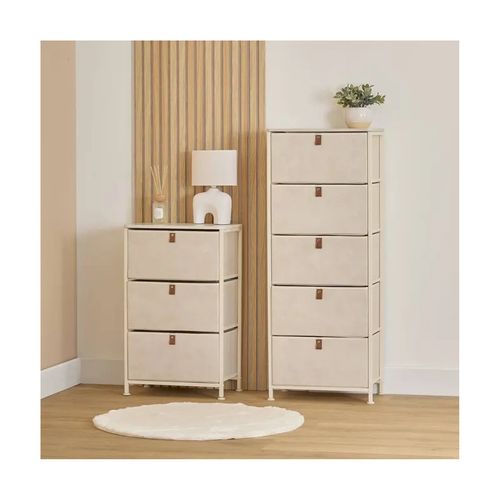 Chiffonnier 3 Tiroirs Tissa Beige 5five