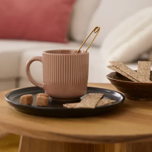 Mug taille M 36 cl CHLOE Marron vue d'ambiance 1