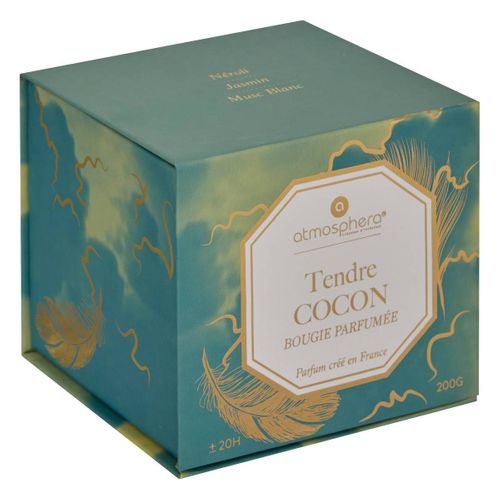 Bougie Parfumée Elisa Musc Blanc Transparent 200g
