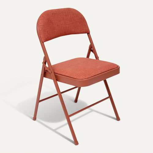 Chaise Pliante En Tissu Chiné Flexy - Sienne