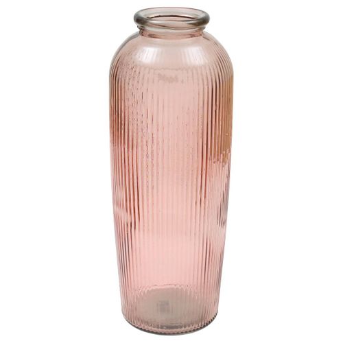 Vase Luz Rose H72cm