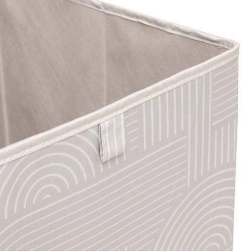Boîte De Rangement Arche - L. 31 X L. 31 X H. 31 Cm - Beige