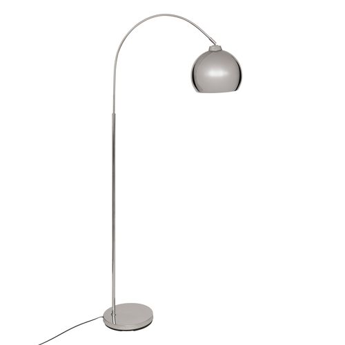 Lampadaire arc H. 177 cm FLORIS Argenté