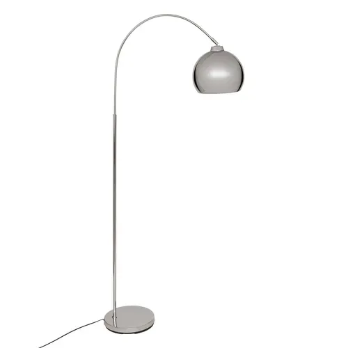 Lampadaire arc H. 177 cm FLORIS Argenté