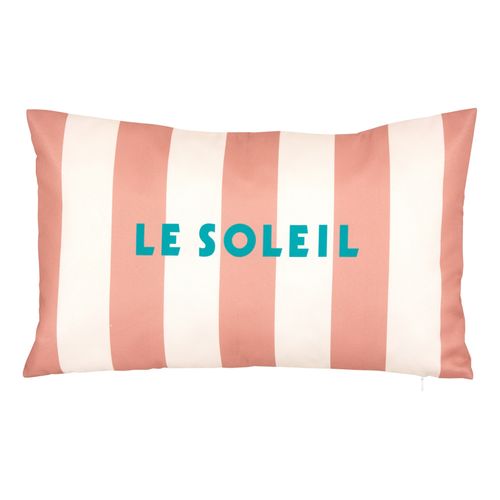 Coussin extérieur 30x50 cm POOLSIDE Terracotta vue 3/4