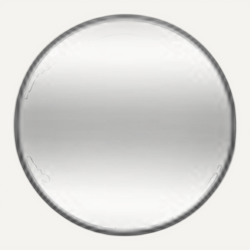 Miroir Alice D76cm Gris