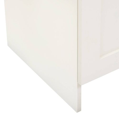 Vaisselier 4 Portes 4 Niveaux Ivoire H180cm