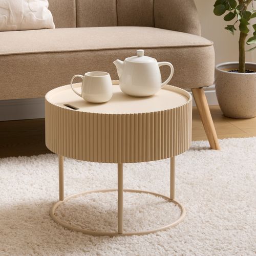 Table Basse Juna D45 Cm Beige