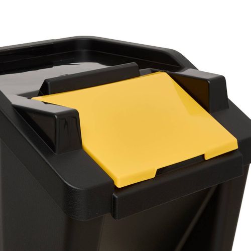 Lot De 3 Poubelles De Tri 30l