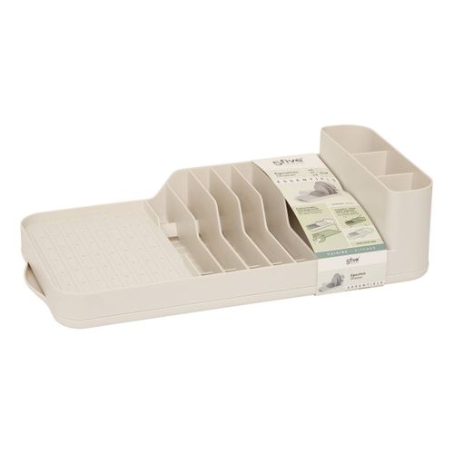 Egouttoir Compact Essentiels Beige 1 Niveau