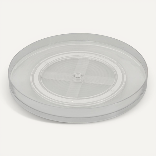 Organiseur Rotatif Smart Fridge D29cm Transparent