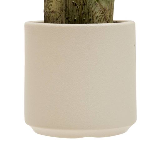 Bananier Artificielle Lora H140 Cm Avec Pot Blanc
