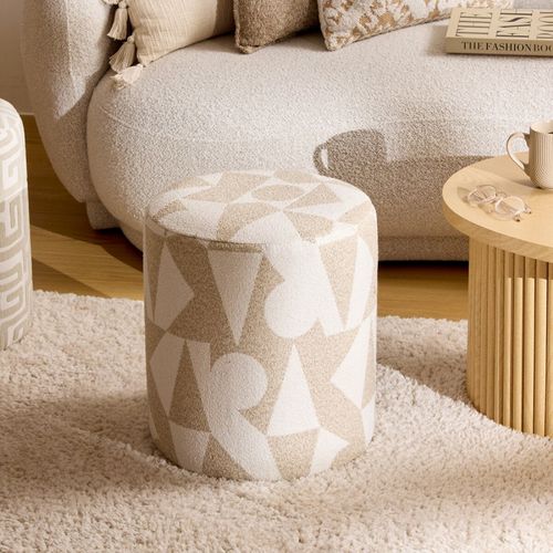 Pouf D36 Cm Delor Arty Beige
