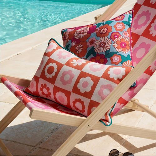 Coussin D'extérieur Cha Cha Pop 30x50cm Rose