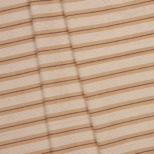 Tapis Groove 170x120cm Rayé Beige Lin