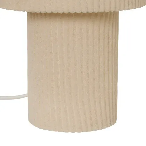 Lampe à poser ivoire H. 28 cm JOLINA Ivoire